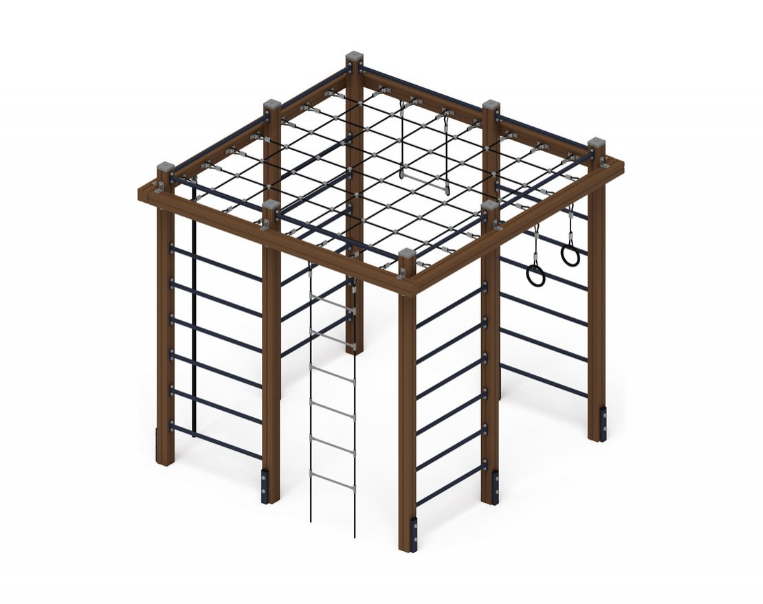 Детский спорткомплекс Тропа Тарзана-1 - вид 3