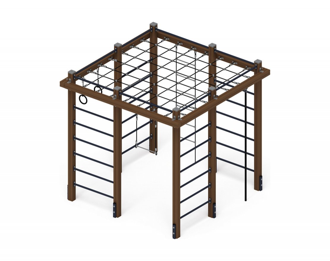 Детский спорткомплекс Тропа Тарзана-1 - вид 2