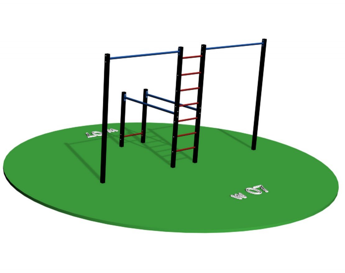 Спорткомплекс для улицы Workout w07 - вид 2