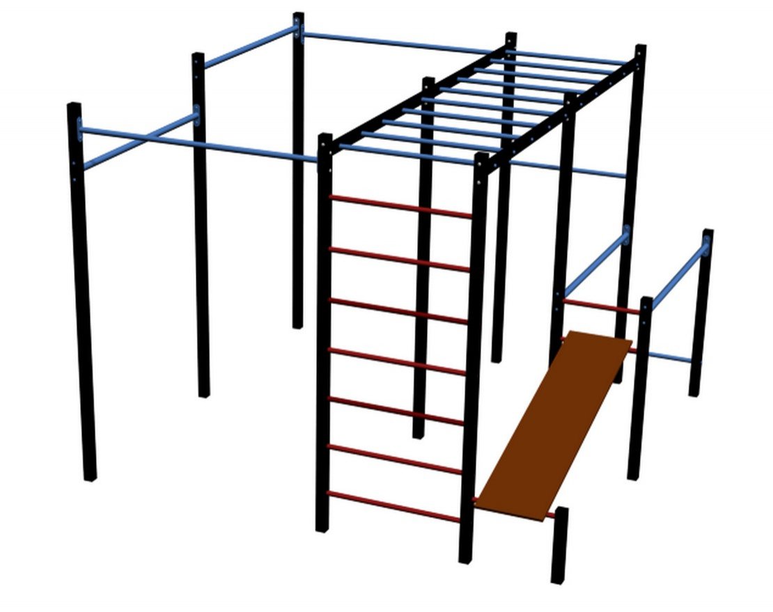 Спорткомплекс для улицы Workout w13.120 - вид 2