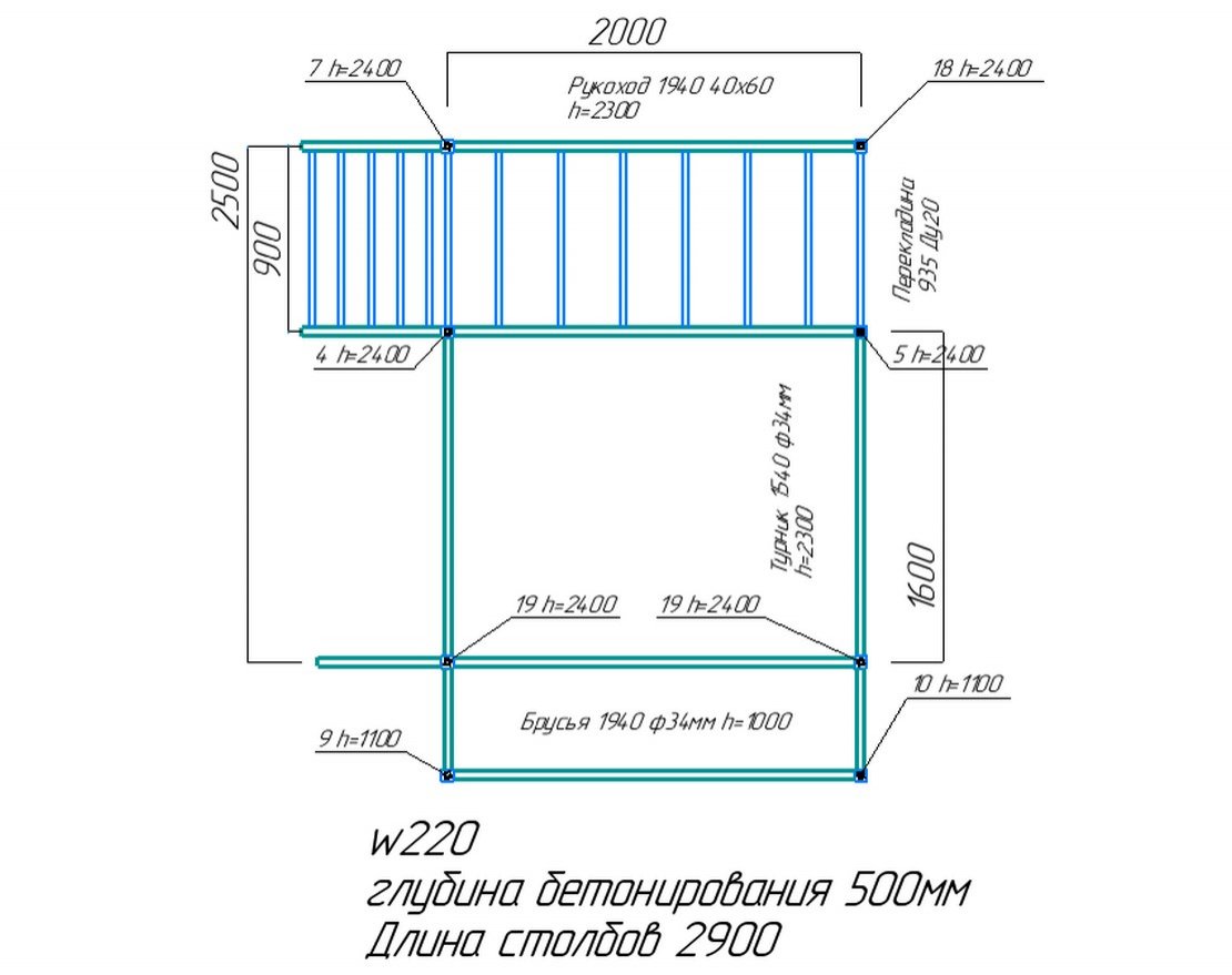 Спортивный комплекс  Workout w220 2