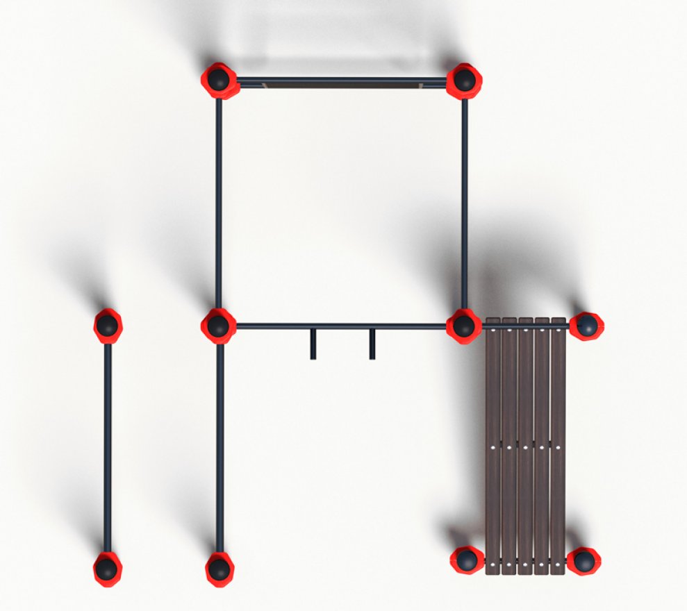 Спортивный комплекс Универсал (PAW-44) - вид 2