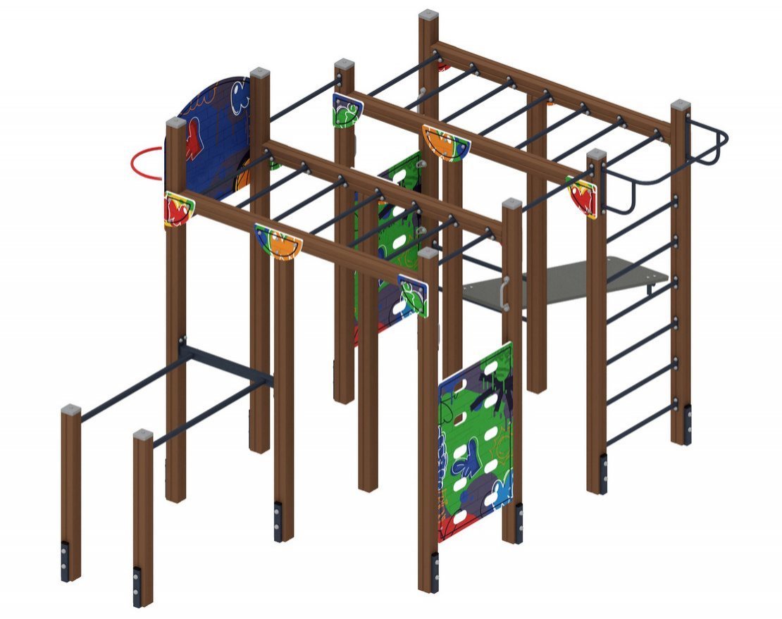 Спорткомплекс Крепыш 9 (Граффити) - вид 1
