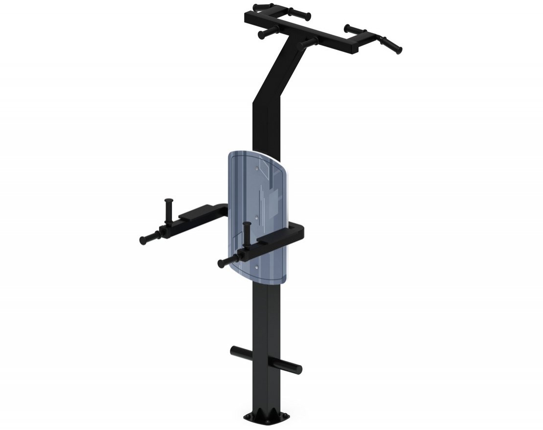 Уличный тренажер Двойной турник Тренинг 9 - вид 2