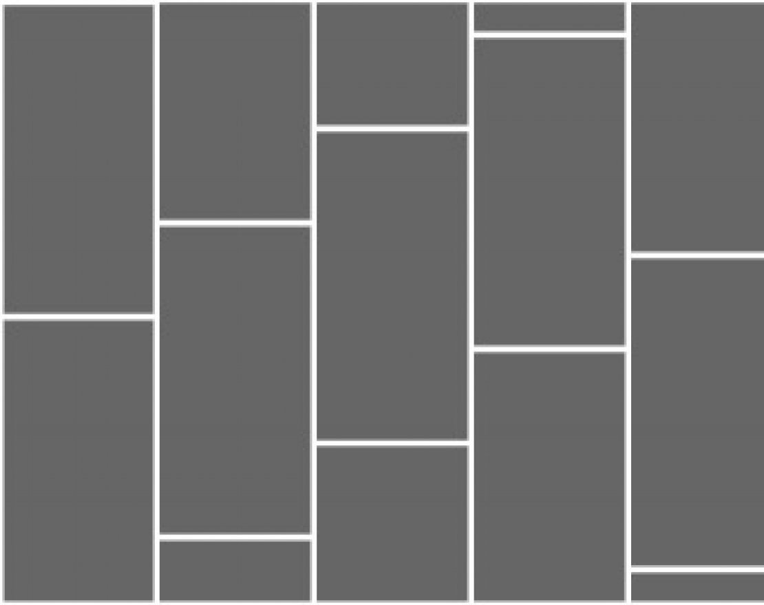 Тротуарная плитка Прямоугольник Стандарт (1 м2) с укладкой - вид 1