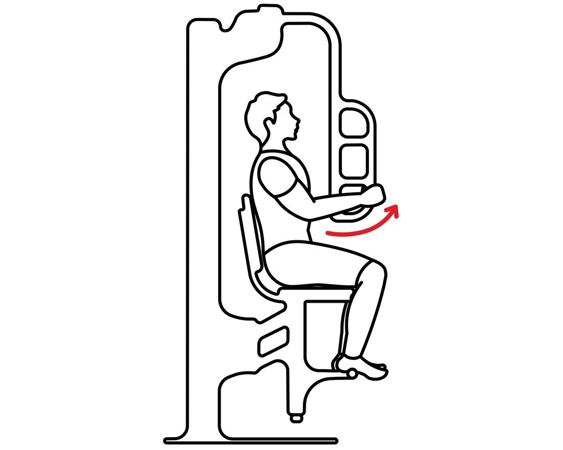 Уличный тренажер  Баттерфляй УТ-30