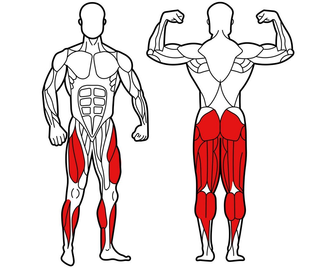 Уличный тренажер Лэг пауэр 1 - вид 2
