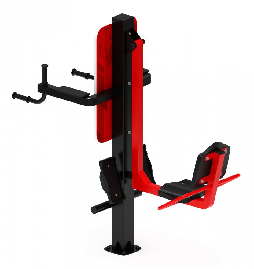 Уличный тренажер Жим ногами + Брусья Тренинг 19 - вид 2