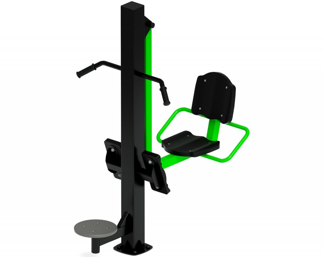 Уличный тренажер Жим ногами+твистер Тренировка 2 - вид 2