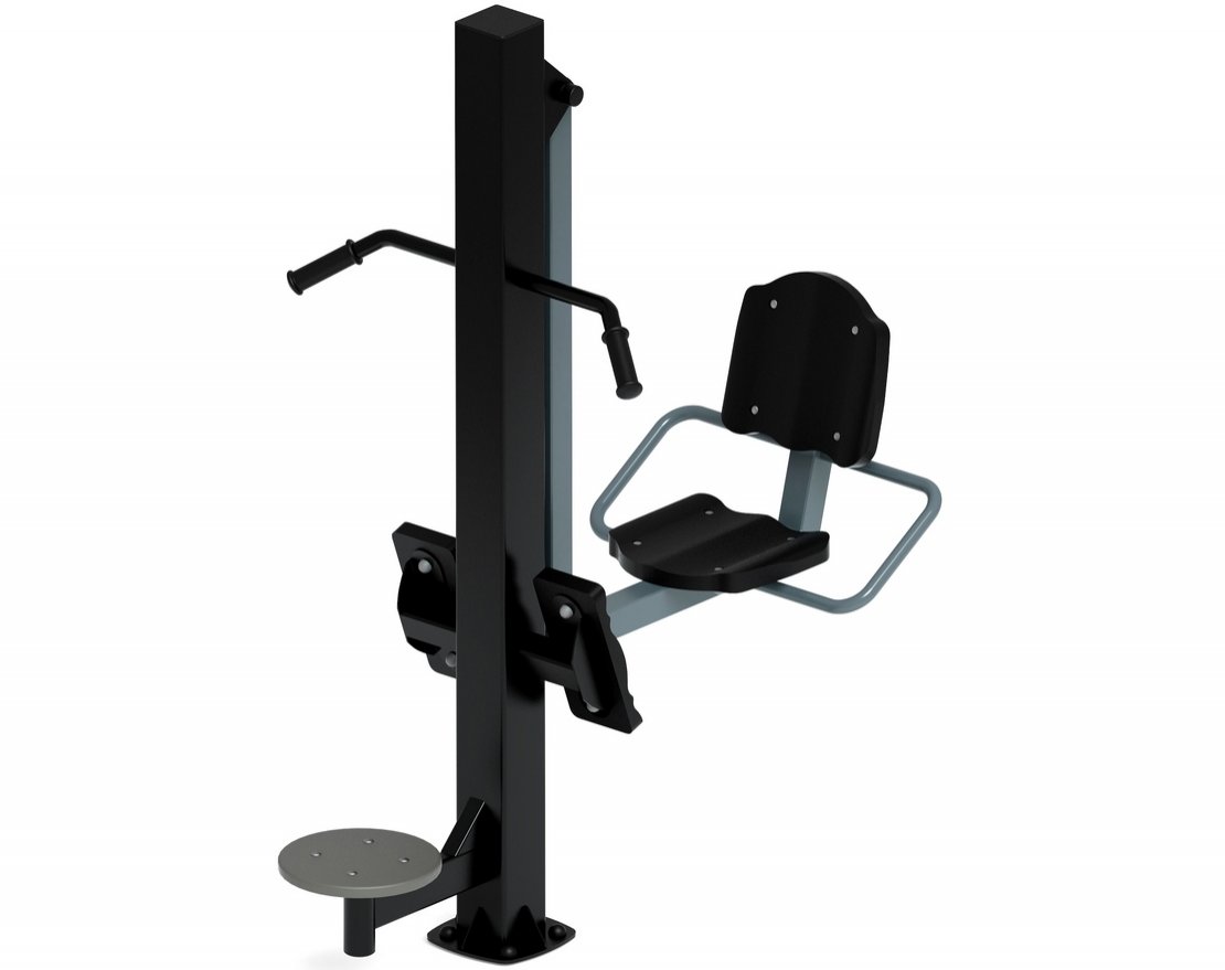 Уличный тренажер Жим ногами+твистер Тренировка 2 - вид 2