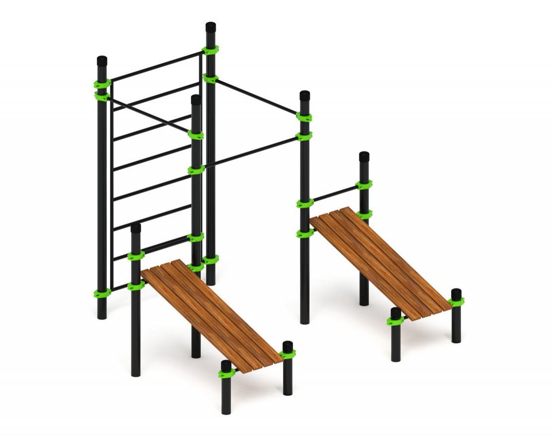 Уличный воркаут Тимворк 3 - вид 2