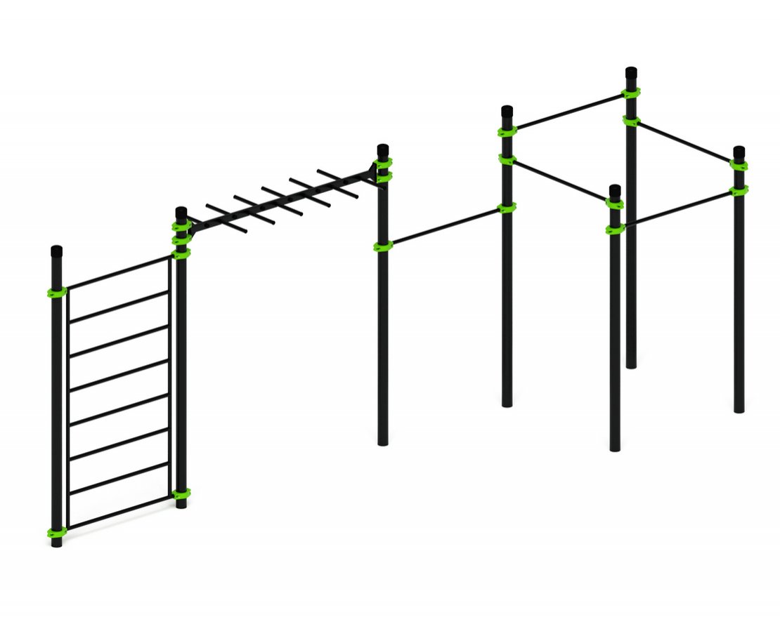 Уличный воркаут Тимворк 9 - вид 2